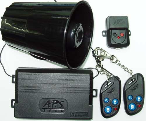 Автосигнализация с функцией дистанционного запуска и без 2-ух сторонней связи A.P.S. APS-2550 A.P.S. APS-2550. Технические характеристики APS-2550.