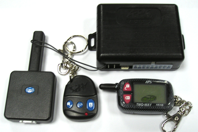 Автосигнализация с 2-ух стороней связью A.P.S. APS-7000 A.P.S. APS-7000. Технические характеристики APS-7000.