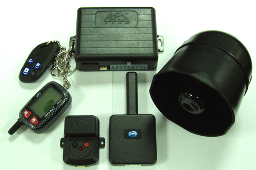 Автосигнализация с 2-ух стороней связью A.P.S. APS-7100 A.P.S. APS-7100. Технические характеристики APS-7100.