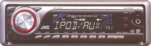 Магнитола JVC KD-PDR51 Магнитола JVC KD-PDR51