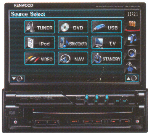   Kenwood KVT-54DVDR