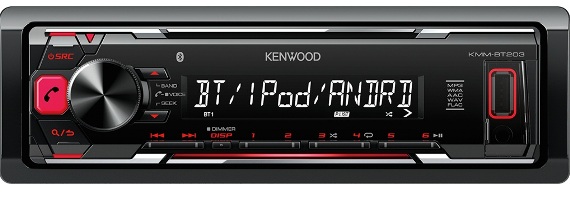 Магнитола Kenwood KMM-BT203 Магнитола Kenwood KMM-BT203