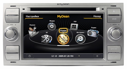   MyDean 1140-2 Silver (Ford Fusion, Galaxy, Kuga -2012, C-Max -2008)