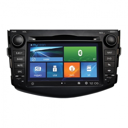 Магнитола MyDean 2018 Toyota RAV4 (2006-2012)  Магнитола MyDean 2018 Toyota RAV4 (2006-2012)