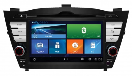 Магнитола MyDean 2047 Hyundai ix35 (2010-)  Магнитола MyDean 2047 Hyundai ix35 (2010-)