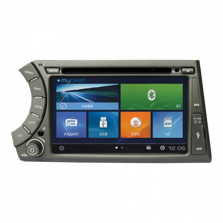 Магнитола MyDean 2158 SsangYong Kyron (2005-)  Магнитола MyDean 2158 SsangYong Kyron (2005-)