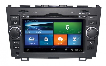 Магнитола MyDean 2009 Honda CR-V (2006-2012)  Магнитола MyDean 2009 Honda CR-V (2006-2012)