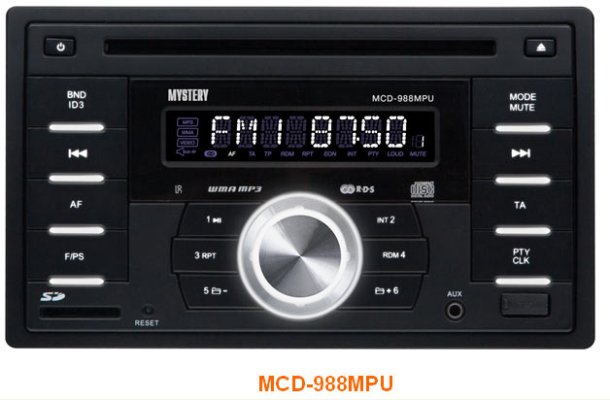   Mystery MCD-988MPU