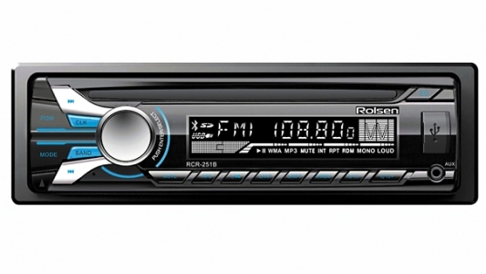 Магнитола Rolsen RCR-251 Магнитола Rolsen RCR-251