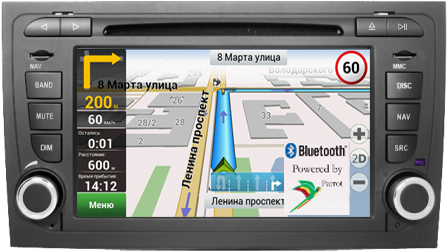 Магнитола Velas V-A4 Audi A4 (2002-2007) Магнитола Velas V-A4 Audi A4 (2002-2007)