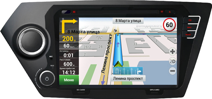 Магнитола Velas V-KRR KIA Rio (2011-) Магнитола Velas V-KRR KIA Rio (2011-)