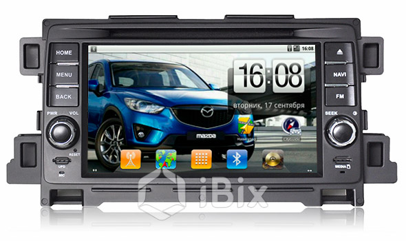 Магнитола iBix Mazda CX-5  Магнитола iBix Mazda CX-5