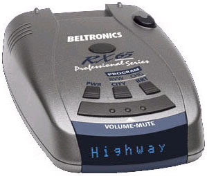  Beltronics RX65A blue