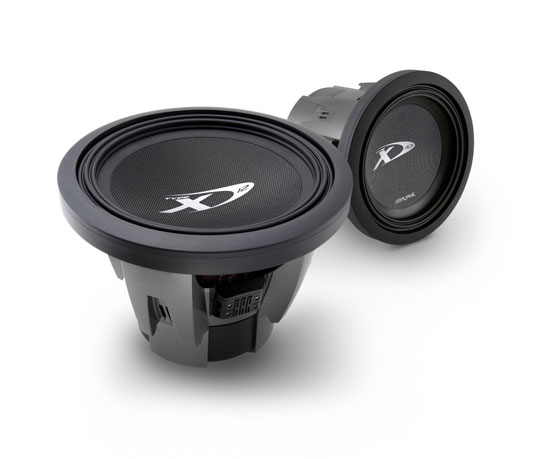 Автомобильный сабвуфер Alpine SWX-1043D Автомобильный сабвуфер Alpine SWX-1043D