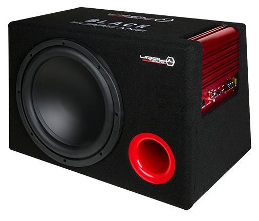 Автомобильный сабвуфер Ural AS-D12A BLACK HURRICANE Автомобильный сабвуфер Ural AS-D12A BLACK HURRICANE