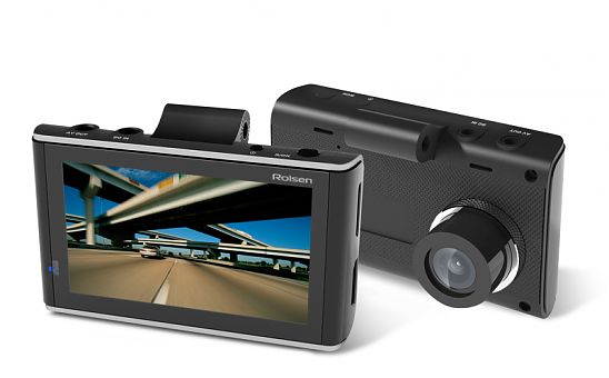 Автомобильные видеорегистраторы Rolsen RVR-120 Автомобильные видеорегистраторы Rolsen RVR-120